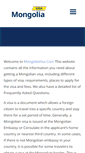 Mobile Screenshot of mongoliavisa.com